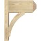 Ekena Millwork Thorton Craftsman Rough Sawn Outlooker, Douglas Fir, 8"W x 16"D x 20"H OUT08X16X20THR04RDF - alternate 2